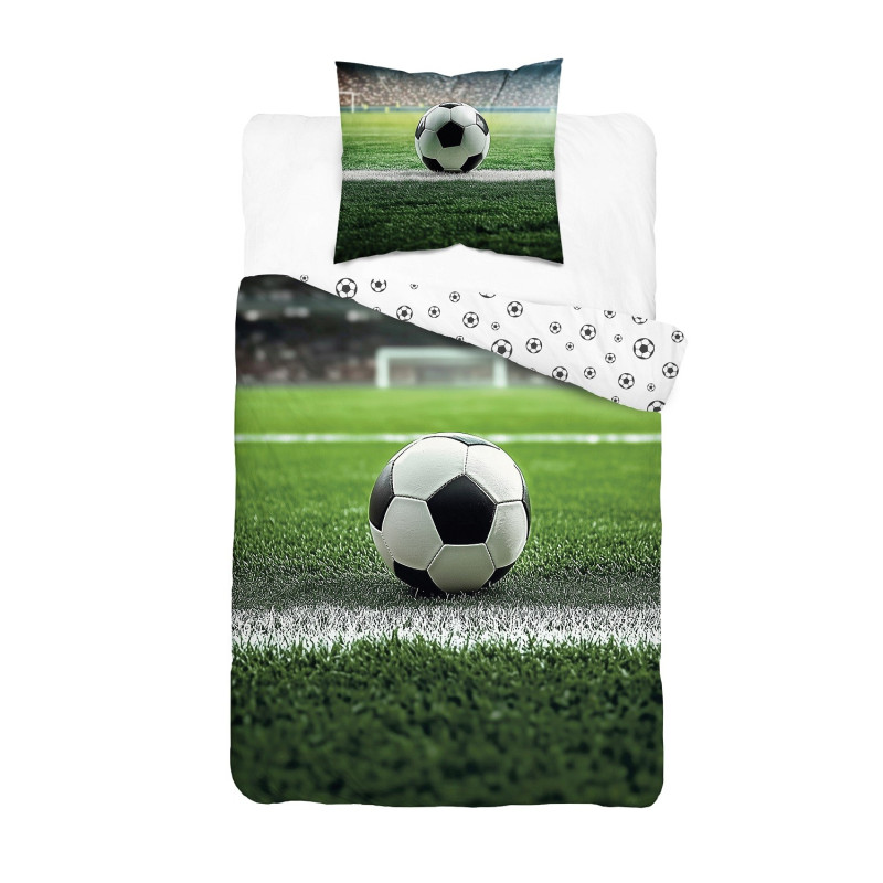 Pościel Młodzieżowa Detexpol 100% Bawełna 140x200 Piłka