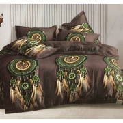 Pościel 3D Satyna Bawełniana 160/200 4cz Łapacze Snów