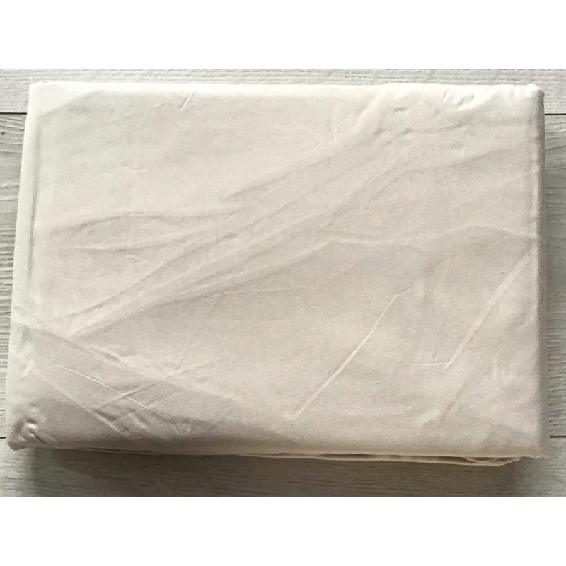 Prześcieradło Z Gumką Bawełna Z Mikrowłóknem 90x200cm Beżowy