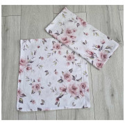 Poszewki Bawełniane 40x40cm Kpl 2 Szt Różyczki