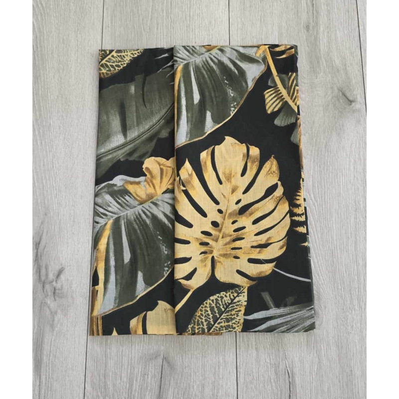 Poszewki Bawełniane 40x40cm Kpl 2 Szt Liście