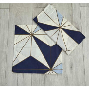 Poszewki Bawełniane 40x40cm Kpl 2 Szt Grafika