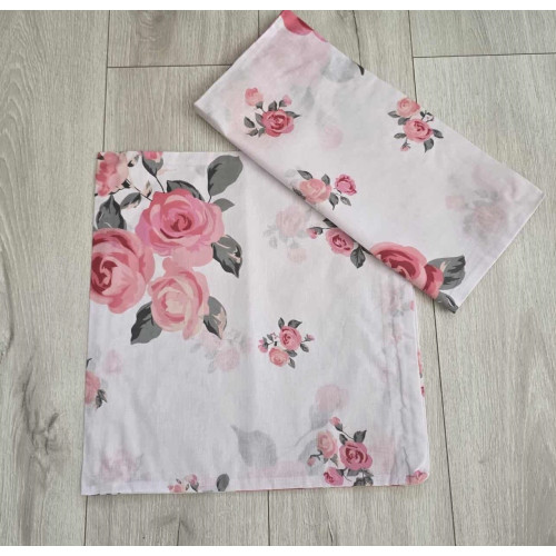 Poszewki Bawełniane 40x40cm Kpl 2 Szt Róże