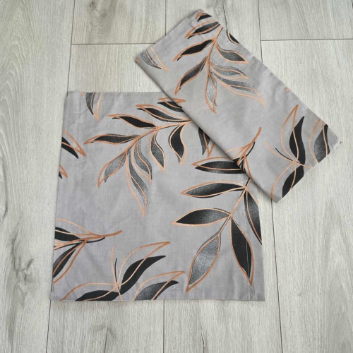 Poszewki Bawełniane 40x40cm Kpl 2 Szt Liście