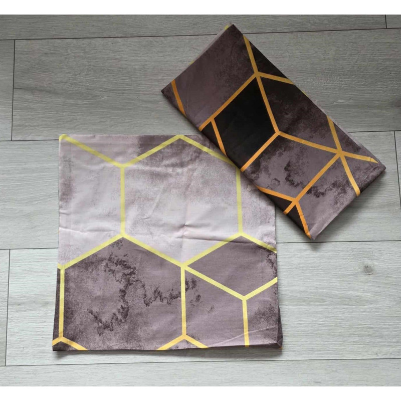 Poszewki Bawełniane 40x40cm Kpl 2 Szt Liście