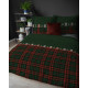 Pościel Flanela 160x200 100% Bawełna Detexpol 5619B Wzór Świąteczny
