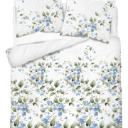 Pościel Flanela 160x200 100% Bawełna Detexpol 5626A Kwiaty