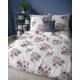Pościel Flanela 160x200 100% Bawełna Detexpol 5629A Kwiaty