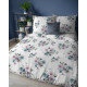 Pościel Flanela 160x200 100% Bawełna Detexpol 5629B Kwiaty