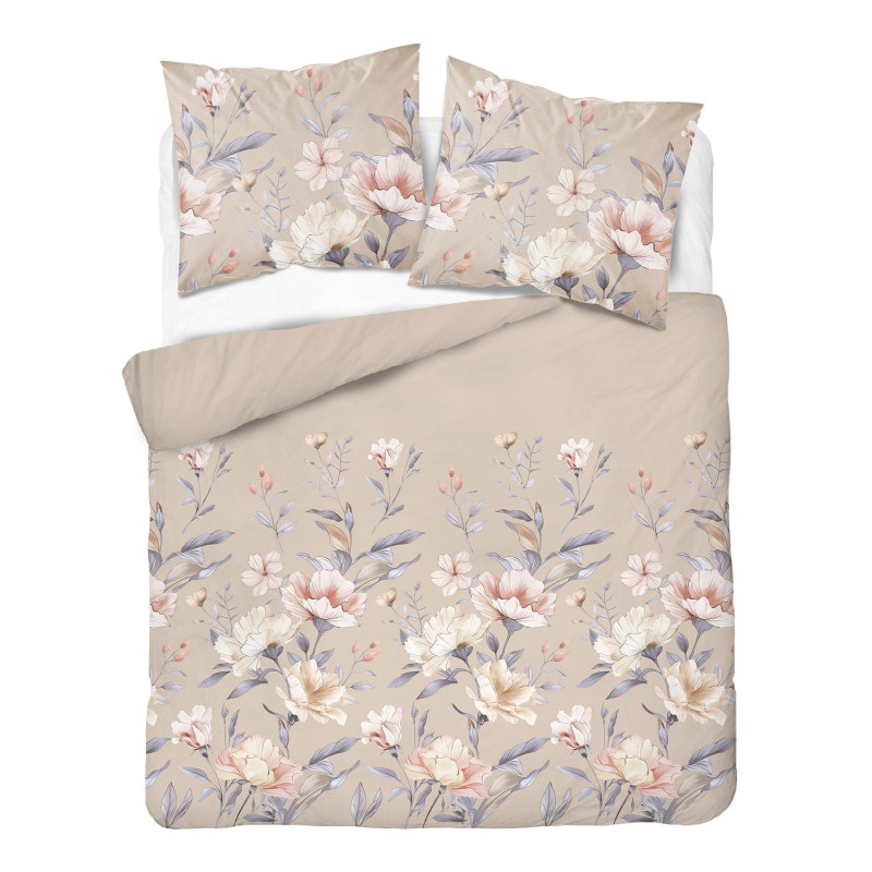 Pościel Flanela 160x200 100% Bawełna Detexpol 5636A Kwiaty